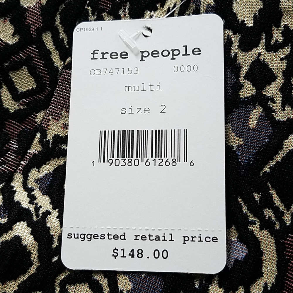 NWT Free People Mod Cropped Kick-Flare Pants - Picture 7 of 8